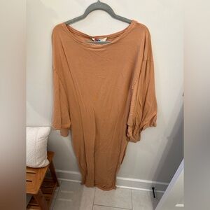 Free People beach slouchy cotton dress